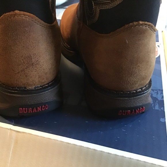 New Durango Kid's Lil' Rebel Cowboy Boots - Picture 7 of 8